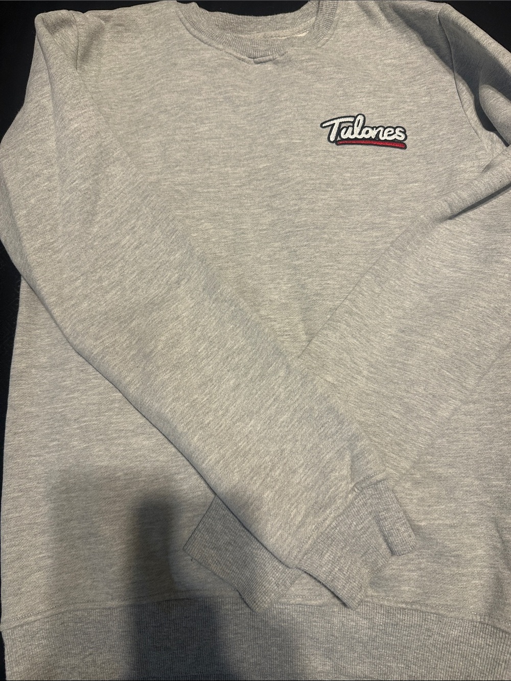 Men's Light Gray Crewneck Sweatshirt